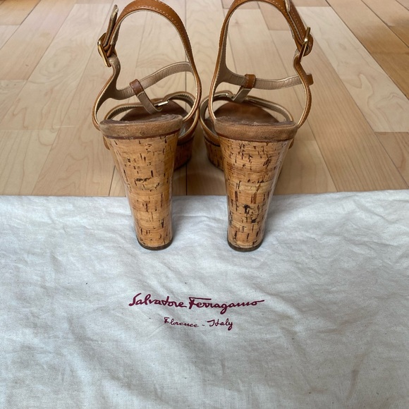 Ferragamo Wedge Sandals - Picture 4 of 5